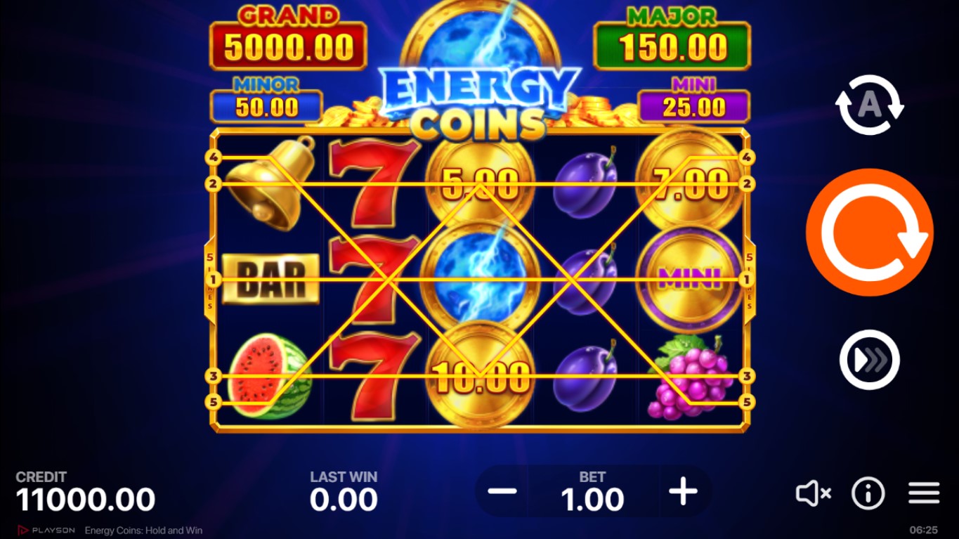 Energy Coins: Hold and Win