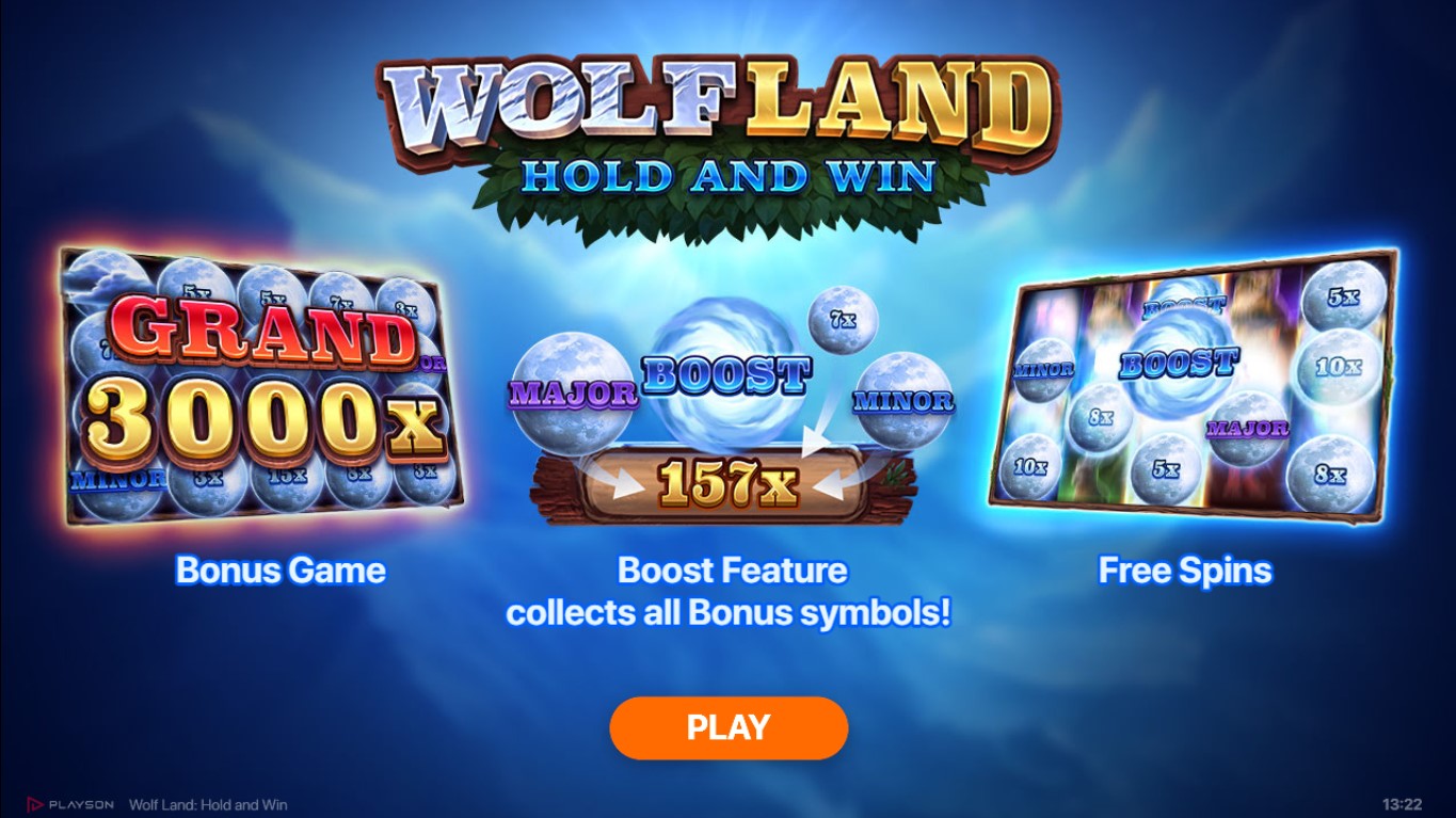 Wolf Land: Hold and Win