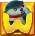 Wild symbol in Lucky Otter pokie