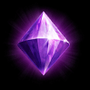 Gemstone (purple) symbol in Cash Tank pokie