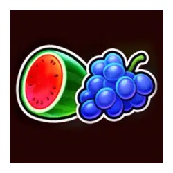 Watermelon, grapes symbol in Blazing Wins 5 lines pokie
