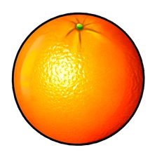 Orange symbol in Shining Crown Clover Chance pokie