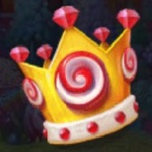 Crown symbol in Almighty Lollipop pokie