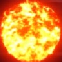 Fireball symbol in Forge of Hephaestus pokie