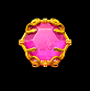 Gemstone (pink) symbol in Temple Of Ra pokie