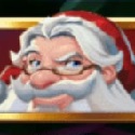 Santa symbol in Mighty Santa pokie