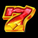Seven symbol in Rising Rewards pokie