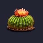 Cactus symbol in 3 Coin Cowboy pokie