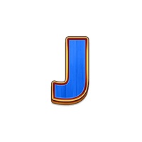 J symbol in Buffalo Bucks pokie