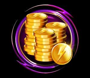 Coins symbol in Gold Blitz pokie