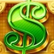 Dollar symbol in Cash 'N Riches WowPot Megaways pokie