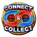 Collect, Connect symbol in Cai Fu Emperor Ways Hall of Fame pokie