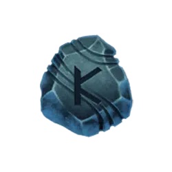 K symbol in Thunderstruck Wild Lightning pokie