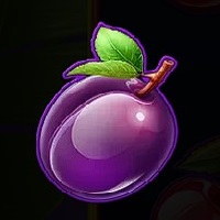 Plum symbol in Fruit Heaven Hold And Win pokie