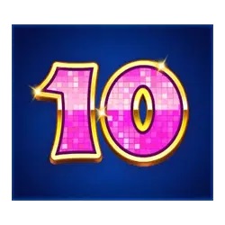 10 symbol in Boogie Boom pokie