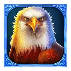 Eagle symbol in Buffalo Hold And Win pokie