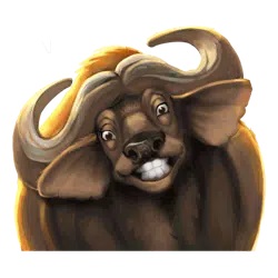 buffalo symbol in Mega Moolah Megaways pokie