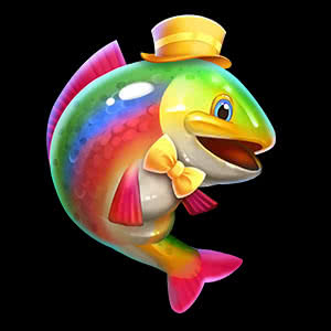 Fish symbol in Fishin' Pots of Gold: Gold Blitz pokie