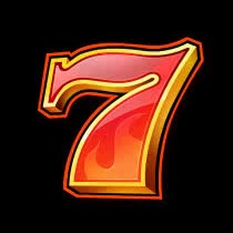 Seven symbol in Diamond Inferno pokie