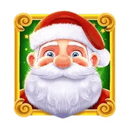 Santa symbol in Let it Spin pokie