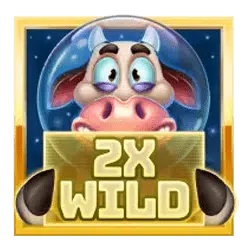 Wild Multiplier symbol in Space Cows to the Moo’n pokie