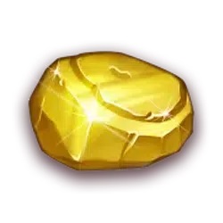 Gold ore symbol in Billy Bob Boom pokie