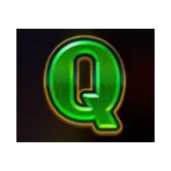 Q symbol in Hit the Bank: Hold and Win pokie