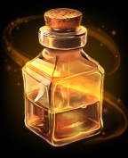 Yellow elixir symbol in Sisters of OZ WowPot pokie