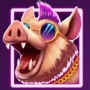 Boar symbol in King of the Party pokie