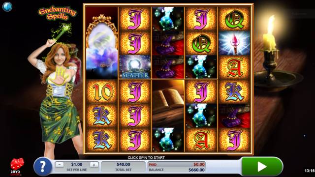 Charmed slot machines