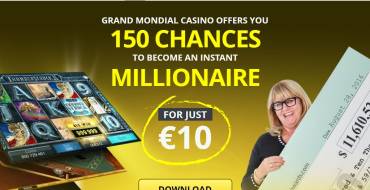 Grand Mondial casino: Sign Up Bonus