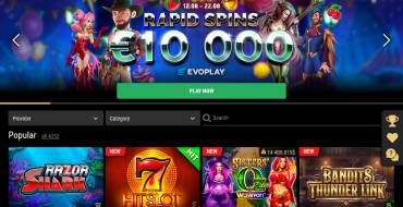 Riobet Casino: Slot machines