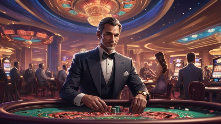 experienced casino croupier