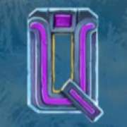 Q symbol in Rich Wilde and the Wandering City pokie