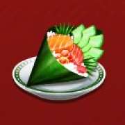 Dish symbol 6 symbol in Hey Sushi pokie
