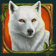 White Wolf symbol in Druids’ Dream pokie