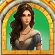 Guinevere symbol in Crown of Camelot pokie