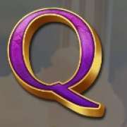Q symbol symbol in Zeus Deluxe pokie
