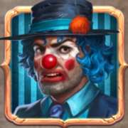The clown in a hat symbol in 3 Clown Monty pokie