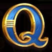 Q symbol in Queen of Gods pokie