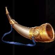 Horn symbol in Book of Vikings pokie