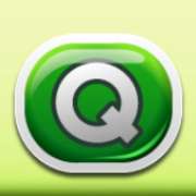 Q symbol in Stickers pokie