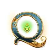Q symbol in Book of Oz: Lock ‘N Spin pokie
