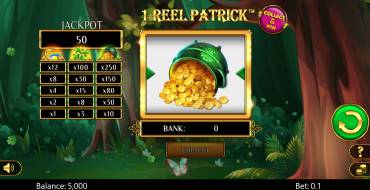 1 Reel Patrick: Slot machine