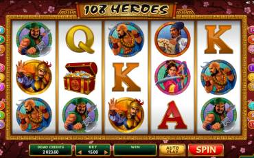 108 Heroes pokie NZ