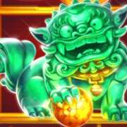 Jade Dragon symbol in Fortune Charm pokie