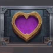 Hearts symbol in Forge of Hephaestus pokie