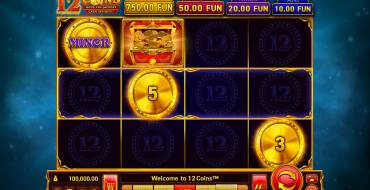 12 Coins: Slot machine