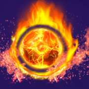 Flaming Sphere symbol in Monster Pop pokie