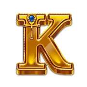 K symbol in Anubis Rising Jackpot King pokie